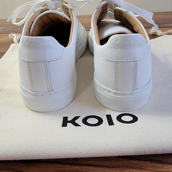 KOIO Collective | Gavia Bianco Sneaker In White - Picture 9 of 12